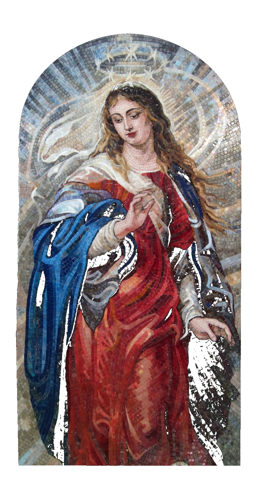 Mozaika artystyczna Matka Boska - Colibri Mosaic