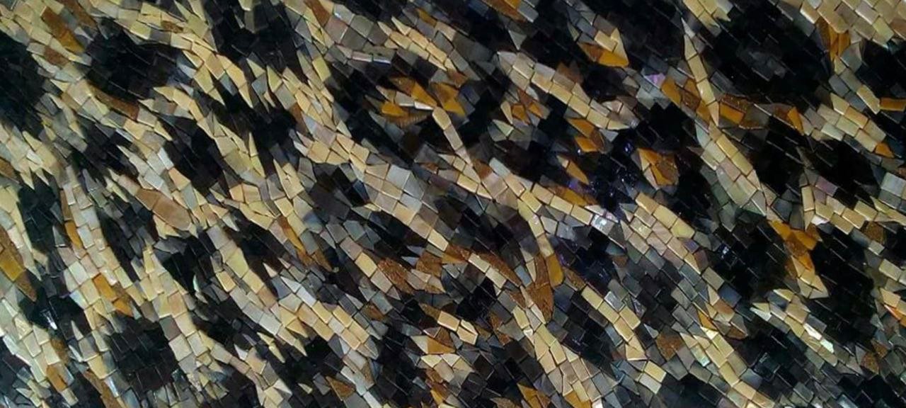 Skóra lamparta - zbliżenie