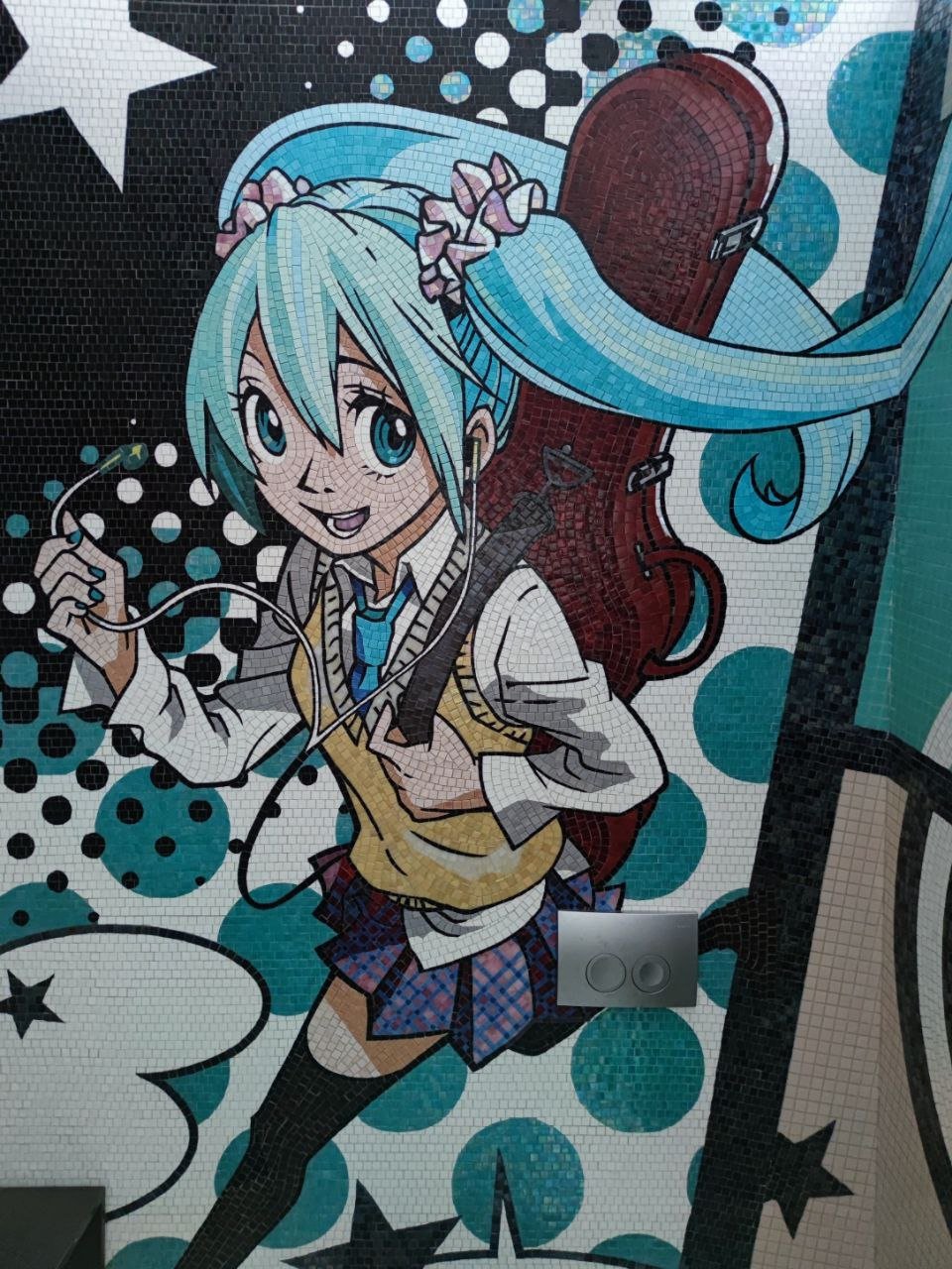 Mozaika anime - Hatsune Miku