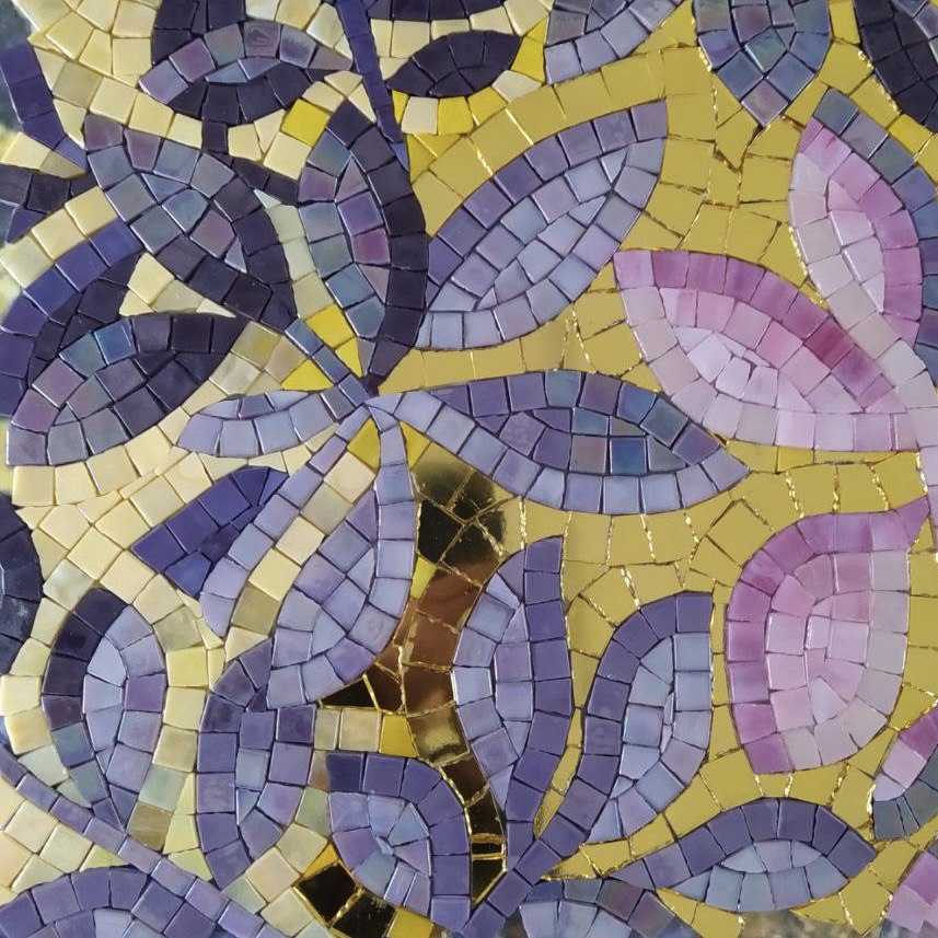Mozaika ceramiczna – dekor geometryczny