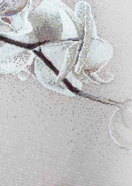 Panel Orchidee w pierwszym prywatnym szpitalu położniczym w Charkowie – mozaika artystyczna Colibri Mosaic